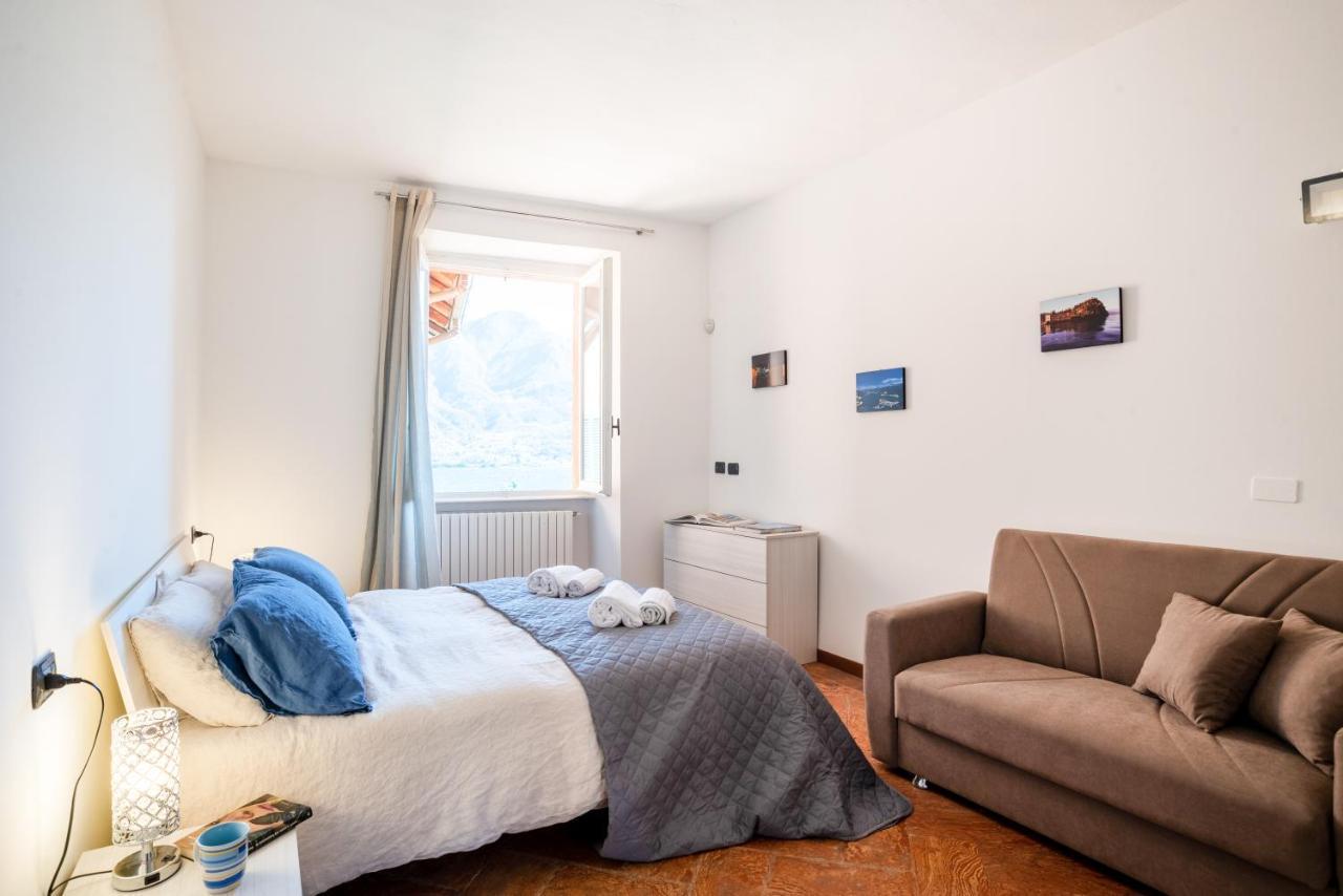 Limonta Lake View Apartment With Private Parking ภายนอก รูปภาพ